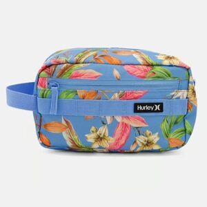 Floral travel kit toiletry kit bag Hurley NWT